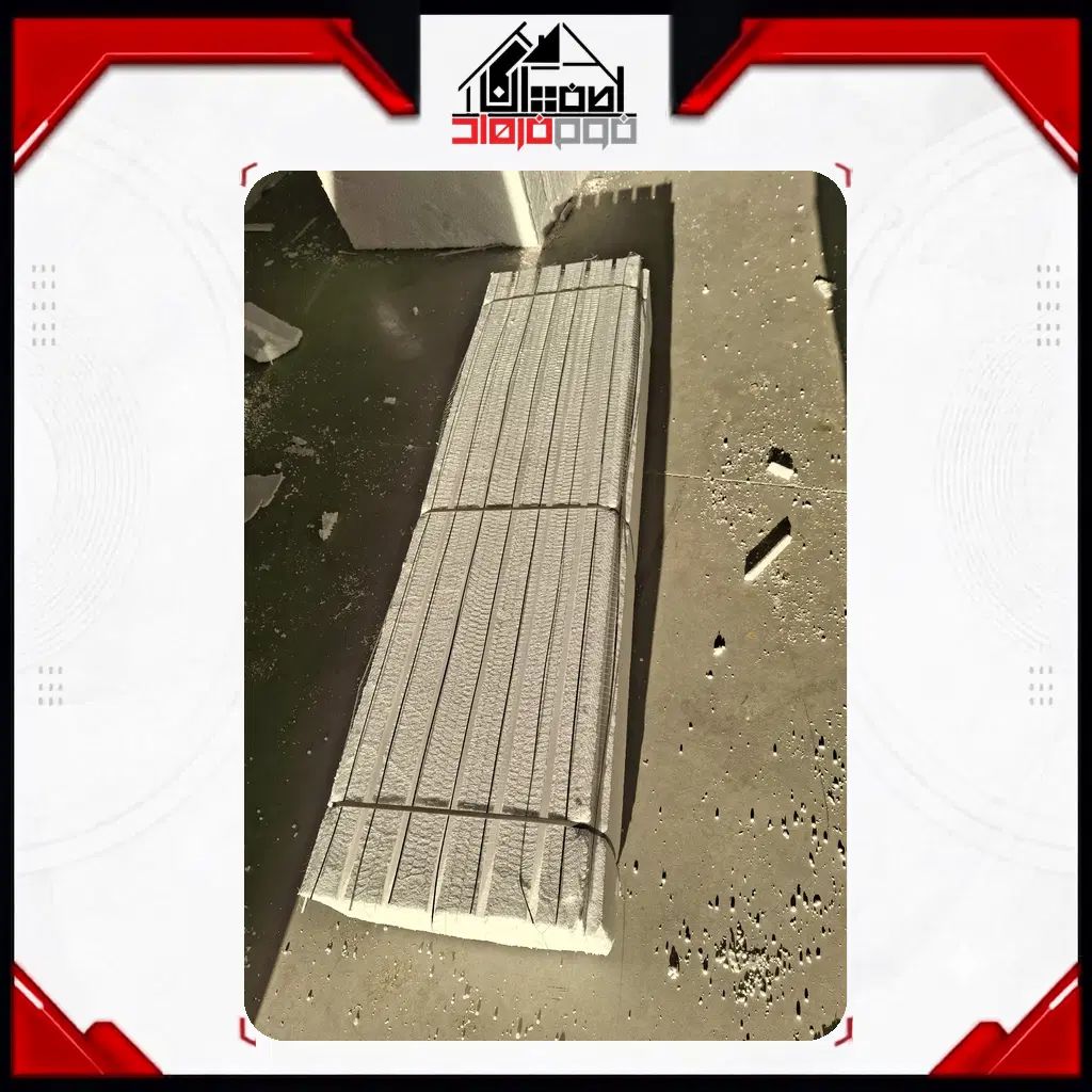 فوم سقفی - بلوک فوم رابیس دار 200*55*30